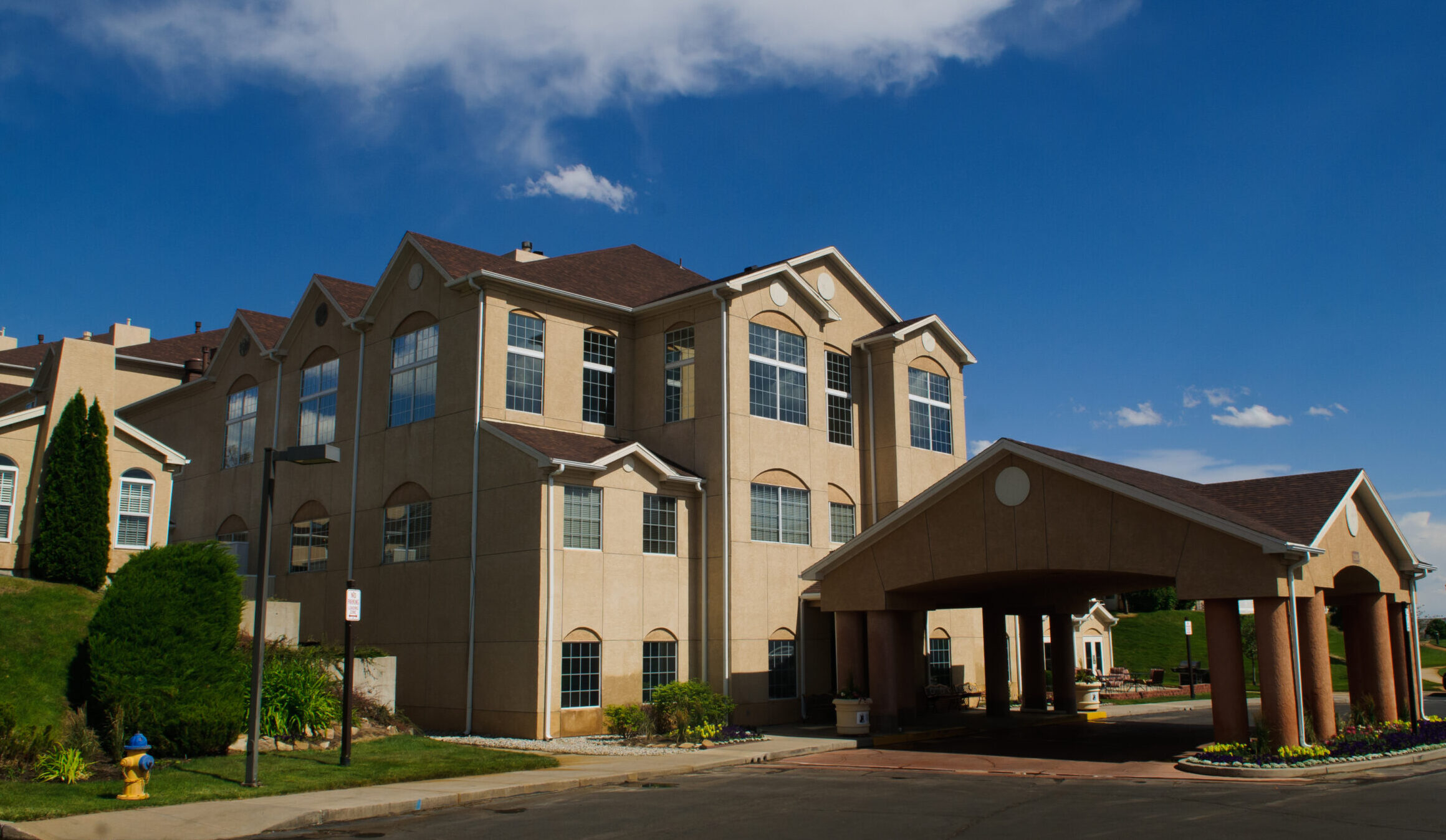 Liberty Heights Driveway Entrance