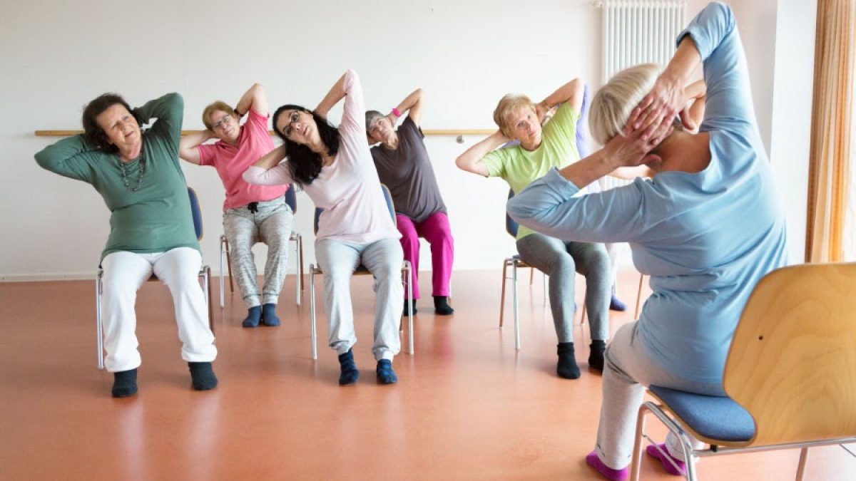 armchair yoga for seniors
