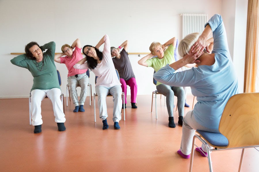 Chair Yoga for Seniors: Fully-Illustrated Workout Routines to