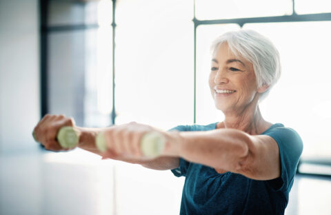 Staying fit is one way to age with grace